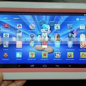 7 Inch Tablet PC ALLWinner A33 Quad Core 8GB Rom Android 4.4 Children Tablet thumbnail-4