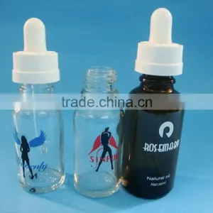 Glass Bottle With CRC Dropper, Glass Essential Oil Bottle With Child Proof Dropper thumbnail-3