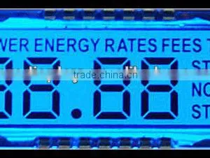 4 Digit TN Positive Transmissive Energy Meter Lcd Display thumbnail-1