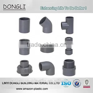 Sch80 6 Inch Pvc Pipe Fittings for Water Supply With Good Quality thumbnail-1