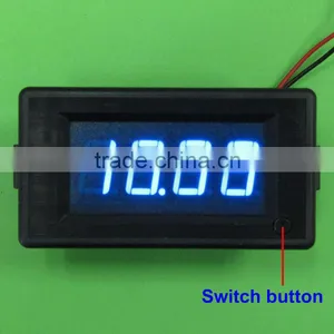 12V Dual LED Display Panel Meter for DC Voltage and DC Current Meter thumbnail-1