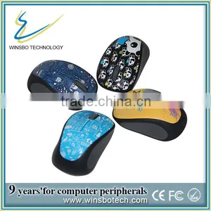 Fashion Design 2016 Hot Optical 2.4Ghz USB Wireless Mouse thumbnail-1