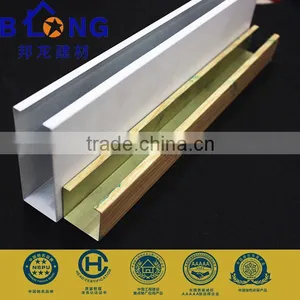 Aluminum Baffle Ceiling, Metal Baffle Ceiling, Wooden Color Aluminum Baffle Ceiling thumbnail-3