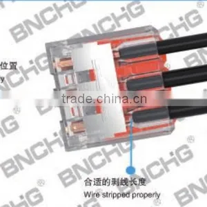 Free Sample Waterproof Cable Junction Box Connector Wago 221 Series Replacement in Stock thumbnail-3