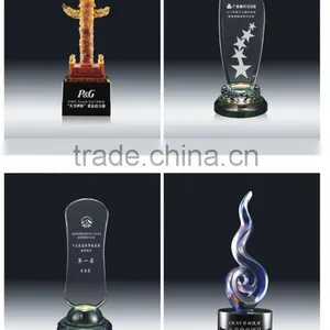 Glass Art Crystal Trophy thumbnail-2