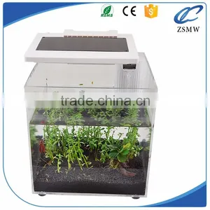 Wholesale Price Acrylic Aquarium Fish Tank Bar Counter Aquarium Fish Tank With Led for Sale MW-A-156 Supplier's Choice thumbnail-1