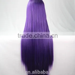 High Quality 80cm Long Straight Wigs thumbnail-6