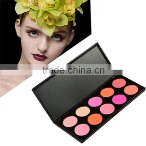 2016 New Professional 10 Colors Blusher Blush Palette Your Own Brand Makeup thumbnail-1