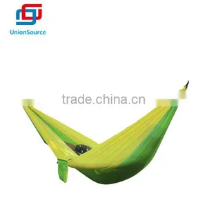 Portable Nylon Double Hammock Swing Sleeping Bed thumbnail-4