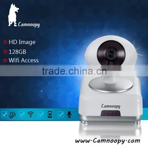 Camnoopy Two-way Audio Plug and Play IR Night Vision HD720P Wireless Wifi ip Camera thumbnail-1