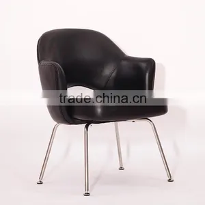 Office Chair Black Leather Dining Chairs Saarinen Executive Chair thumbnail-1