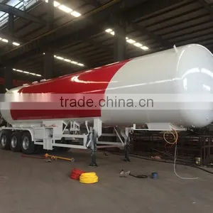 New Design Customized Factory Price 58.5m3 Tri-axle Lpg Trailer,3-axle Lpg Semi Trailer thumbnail-4