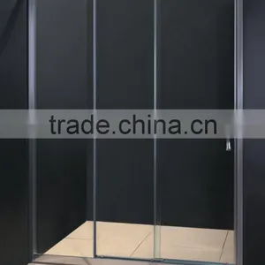 S220 140x185cm (any Size), 5mm Clear Glass, Extensible Bath Screen thumbnail-1