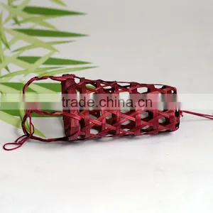 Hand Weaving Bamboo Gift Decoration Basket With Accessories thumbnail-1