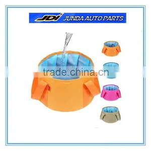 Lightweight Portable Outdoor Folding Wash Basin Water Bag Wash Bucket thumbnail-1