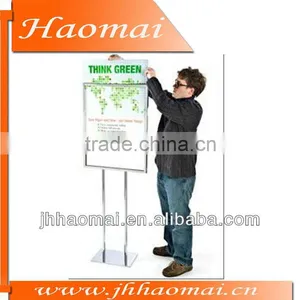 High Quality Polish Chromed Poster Stand for Exhibition or Trade Use,floor Standing Poster,quality Poster Design,stand up Poster thumbnail-1
