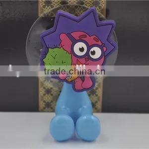 Monster Pvc Wall Mount Toothbrush Holder thumbnail-1
