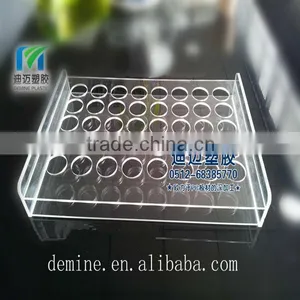 High Light Transmittance Acrylic Test Tube Holder/Laser Cutting thumbnail-1