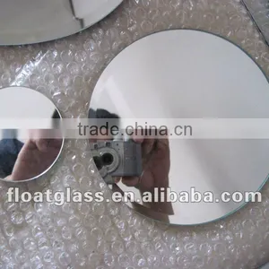 Round Shape Silver Mirror thumbnail-1