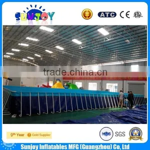 2016 New Design Out Door Metal Wall Swimming Pool in Summer thumbnail-5