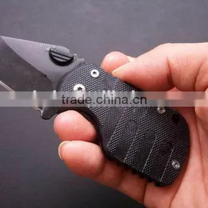 OEM G10 Material Pocket Knife 420 Steel Knife UD48102 thumbnail-1