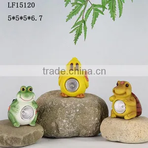 Solar Light Animal Statues Small Animal Figurines thumbnail-1