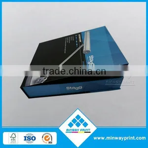 2014 Hot Sale Matte Lamination Handmade Rigid Cardboard Box Paper Gift Box With Lid Fasion Style thumbnail-1