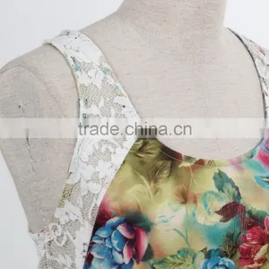 F5S15061 Women Print Vest Fitness thumbnail-4