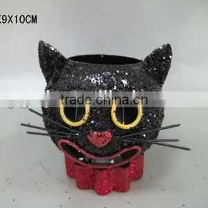 New! Halloween Cat Candle Holder thumbnail-1