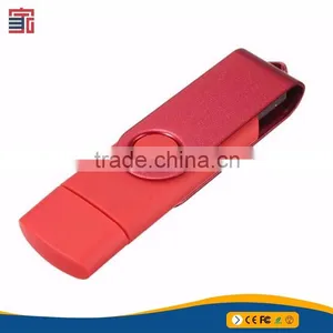 Competitive Price Plastic Case Swivel Twister Otg Micro Usb Stick 4gb thumbnail-2