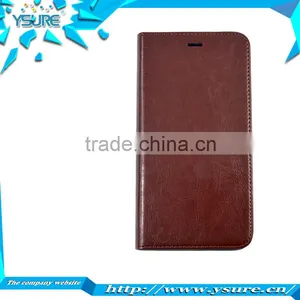 2015 New Design High Grade PU Leather Vintage Case For Wiko Birdy 4G With Magnet Close up thumbnail-1