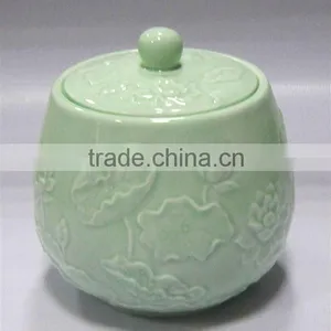 Porcelain Tea Jar thumbnail-1