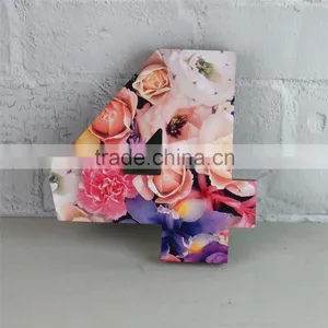 Sublimation Numbers,sublimation Wooden Letter Plate thumbnail-1