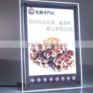 Led Light Acrylic Display Picture Photo Frame thumbnail-2