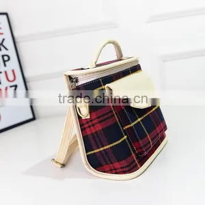 Ladies Handbag Manufacturers Plaid Handbag thumbnail-6
