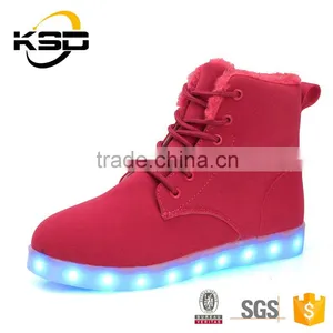 2016 Keep Legs Winter To Fashionable Winter Keep Warm For Women Led Shoes thumbnail-3