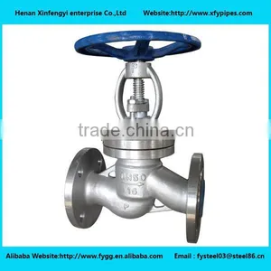 DIN Cast Iron Angle Globe Valve thumbnail-5