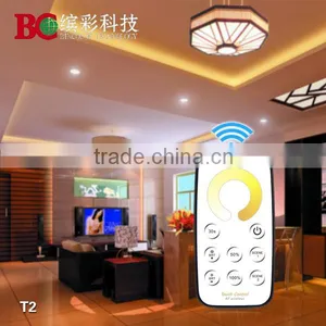 Hot Selling T2+R3 Mini CT and Dimming LED Light Controller With Touch Remote Control thumbnail-3