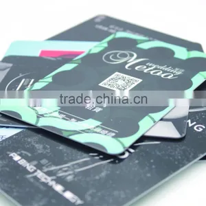 Frosted Transparent Clear Plastic PVC Business Card thumbnail-3