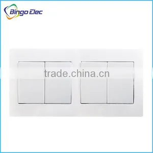 4gang Big Button Light Switch 16A thumbnail-1