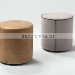 Customized Leather Simple Style Storage Ottoman Furniture Cheap Price OT4028 thumbnail-1