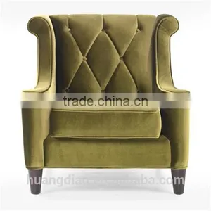 Custom Made Living Room Furniture Wooden Fabric 1/2/3 Seater Sofa Set thumbnail-2