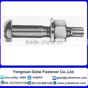 Steel Structure With High Torsional Shear Strength Hexagon Head Bolts thumbnail-4