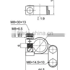 ST135008 Auto Battery Terminal Automotive Battery Terminal Tin Plated Battery Terminal thumbnail-3
