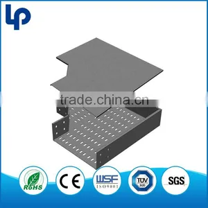 Solid Electroplated Salt Spray Galvanized Cable Trunking Duct , Perforated Cable Duct thumbnail-5