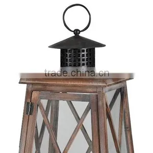 Set 3 Packing Woden Lanterns USA Styles thumbnail-5