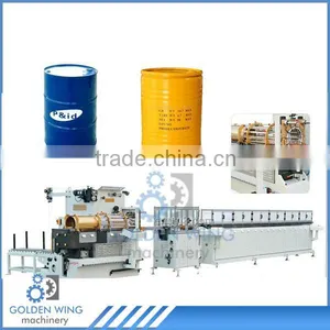 Full Automatic Tin Can Seam Welding Machine For Bucket Pail Chemical Pail Oil Making thumbnail-1