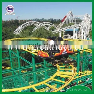 5 Cars 20 Seats Large Spinning Roller Coaster thumbnail-3