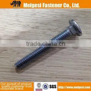 Supply Standard DIN603 Good Fastener Round Head Square Neck Carriage Bolt thumbnail-4
