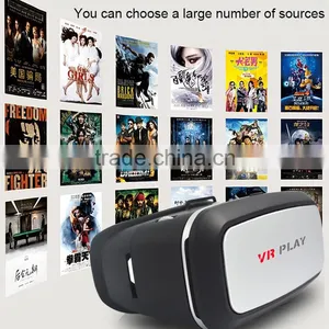 Simple Cheap 3D VR Glasses Virtual Reality Video Games Glasses for Smart Phones thumbnail-2